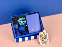 باکس ولنتاین آبی blue valentine gift box